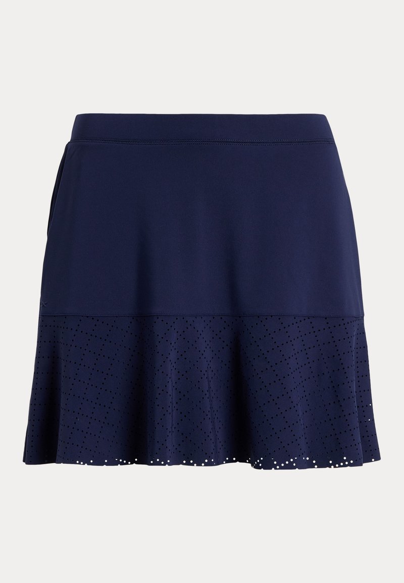 Polo Ralph Lauren EYELET INTERLOCK LONG SKORT - Gonna sportiva ...