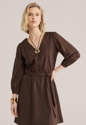 Robe de jour - dark brown