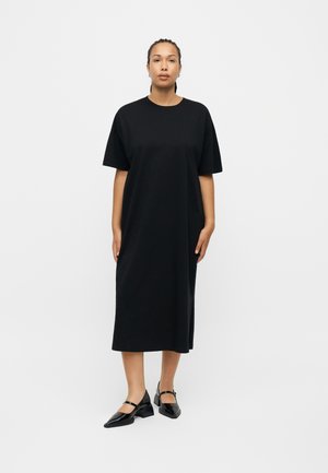 Vero Moda Curve, VMCMOLLY Long - T-Shirt-Kleid - black