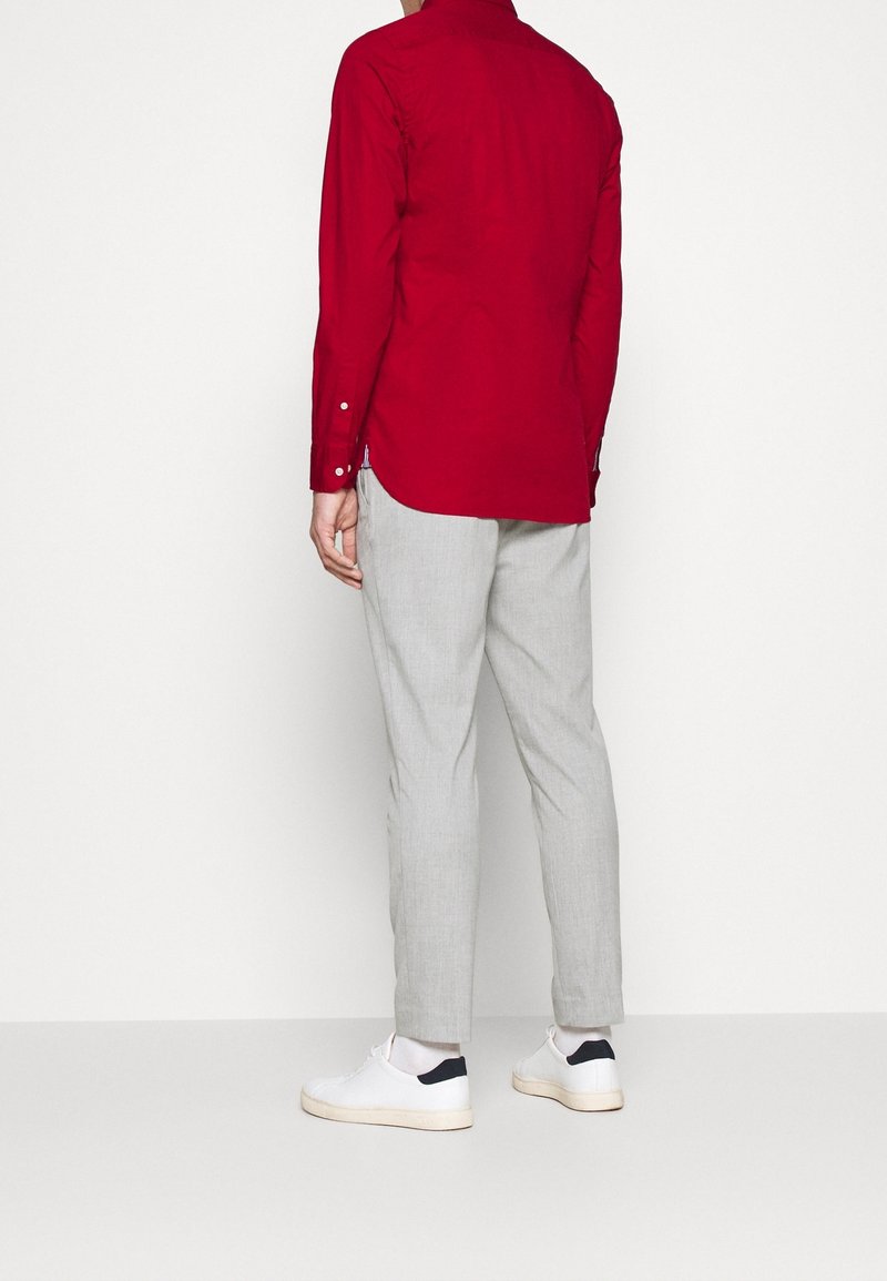 T-shirt Columbia Homme Gris Manches Longues Lettrage Rouge - Taille S Neuf