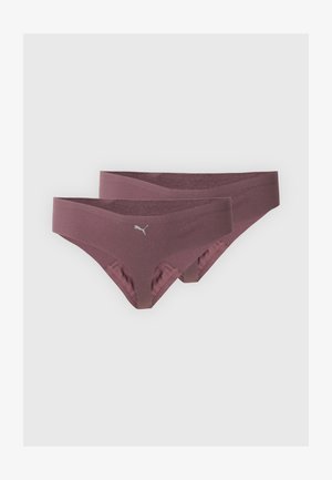 Puma, WOMEN INVISIBLE 2 PACK - Στρινγκ εσώρουχα - rich cocoa
