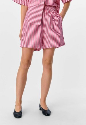 STREIFEN - Shorts - sangria