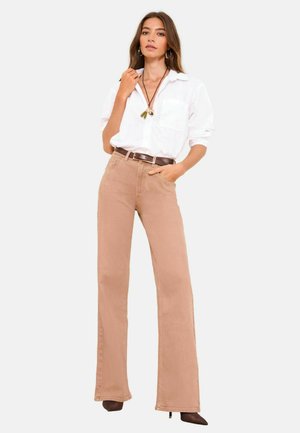 PETITE FIT  - Wide leg - dusky pink