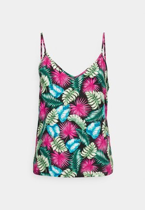 Vero Moda Petite VMEASY SINGLET V NECK - Bluse - palm pink yarrow