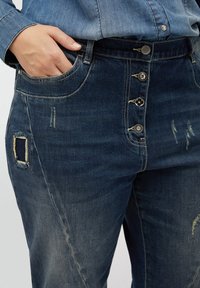 Fiorella Rubino BARREL - Vaqueros rectos - blu
