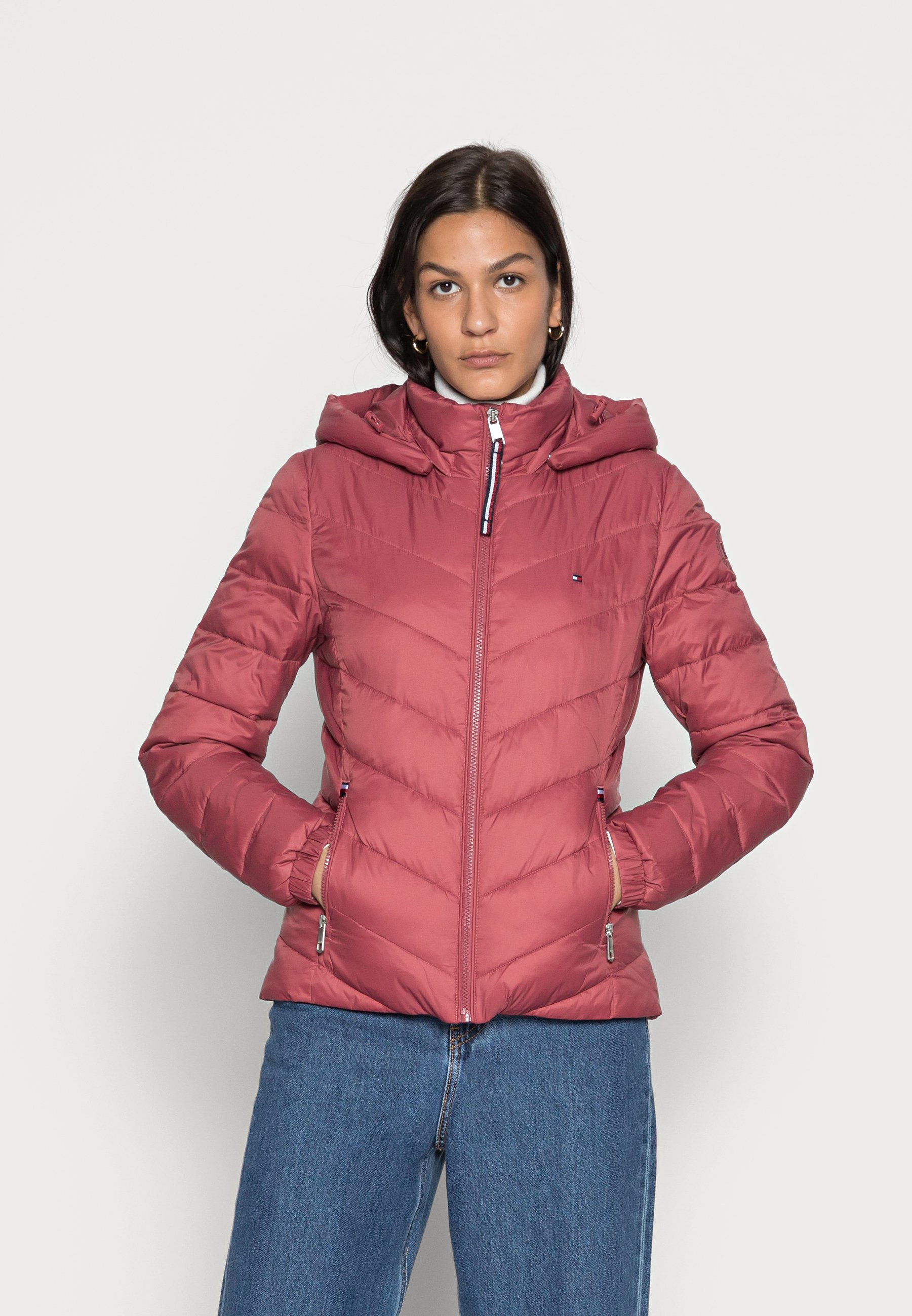 Tommy Hilfiger SORONA PADDED JACKET - Giacca da mezza stagione - misty  red/rosa - Zalando.it