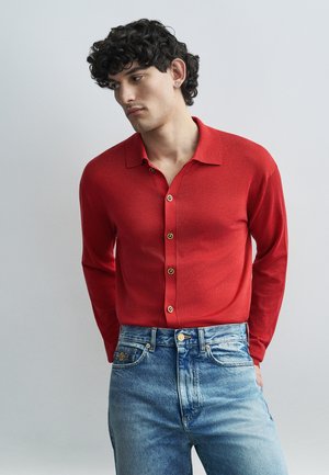 BLEND ESSENTIAL - Cardigan - red