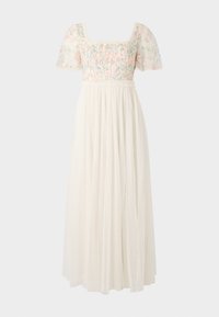 VERSAILLES DITSY BODICE ANKLE GOWN - Iltapuku - cream