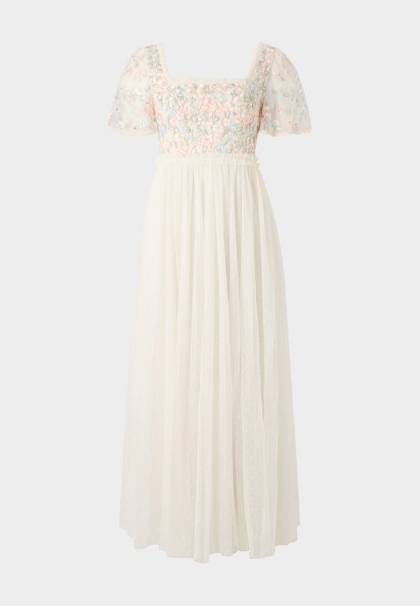 VERSAILLES DITSY BODICE ANKLE GOWN - Occasion wear - cream2