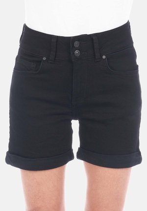 Jeans Shorts - black denim