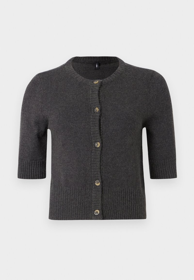 Only Vest donkergrijs gemêleerd Only Vest donkergrijs gemêleerd