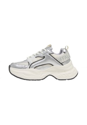 YUNO ONE - Sneakers laag - white/black/silver