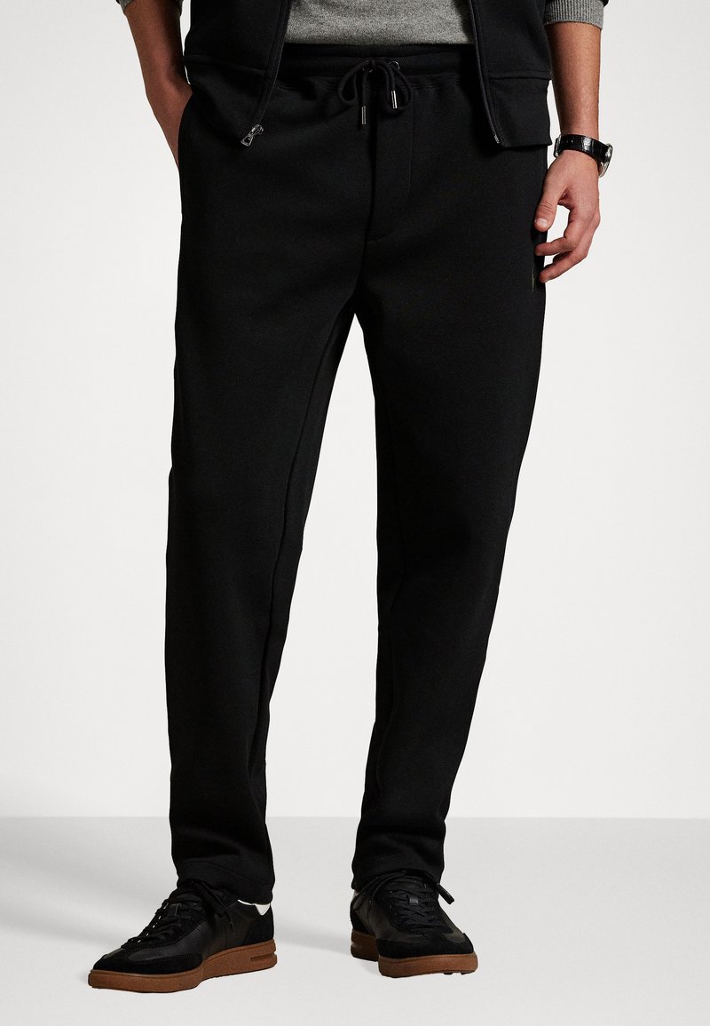 Polo Ralph Lauren DOUBLE-KNIT TRACK PANT - Tréningruha alsók - black