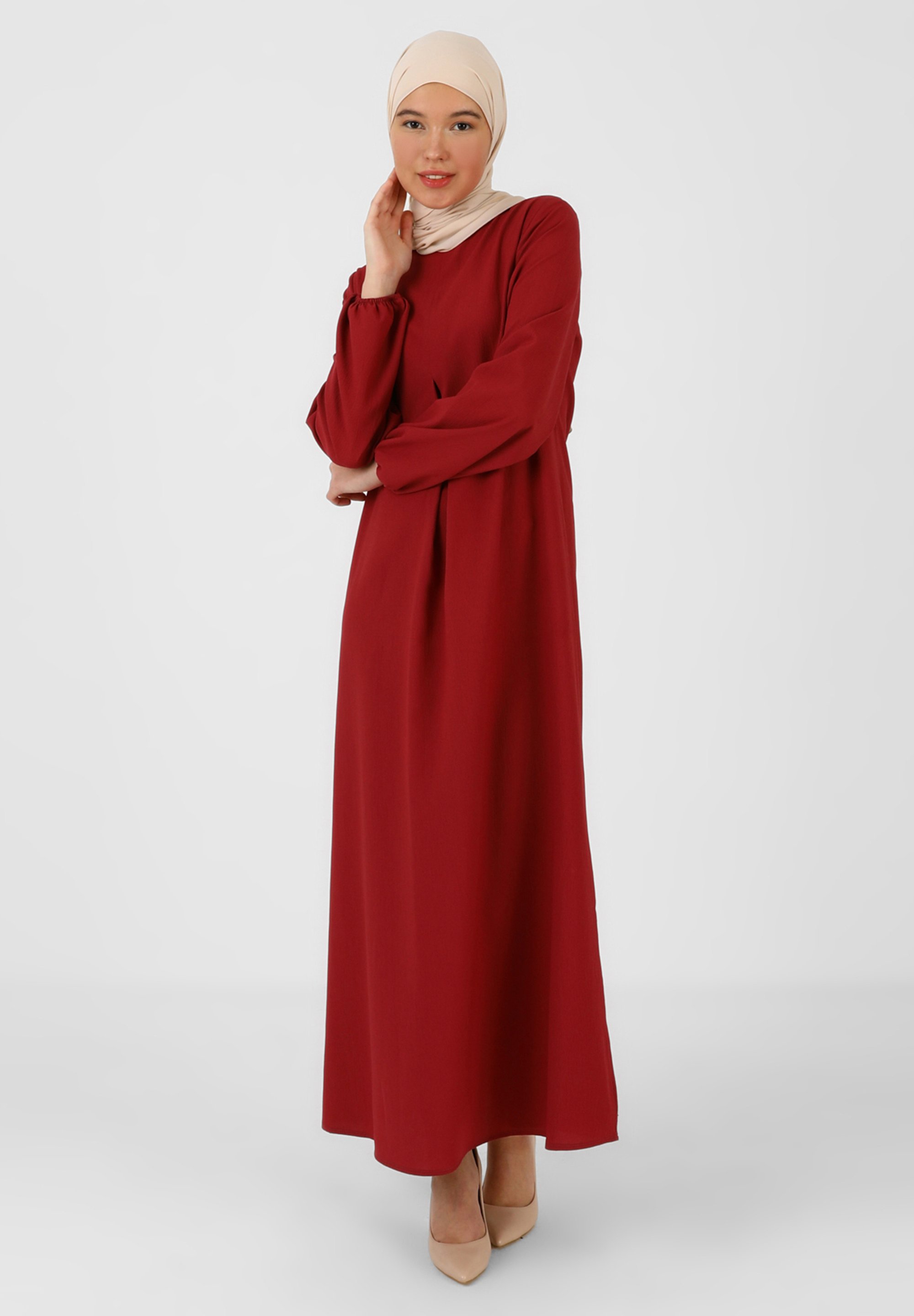 refka casual dress Modanisa REFKA CASUAL - Jumper dress - beige