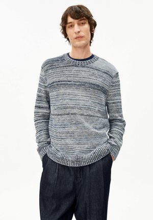 Trui - black-oatmilk-wedgwood