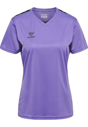 Hummel AUTHENTIC - Sports T-shirts - dahlia purple asphalt