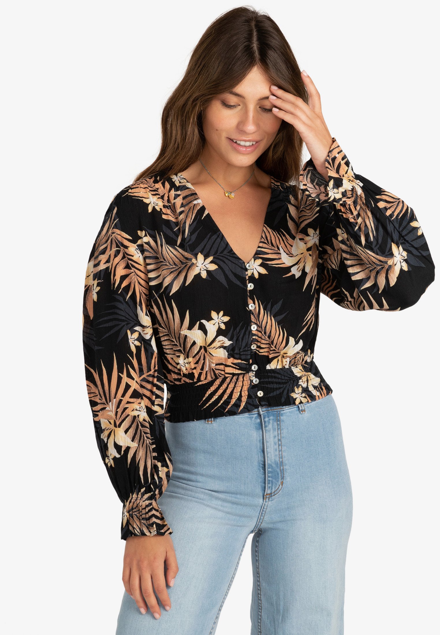 Billabong INDIAN SUMMER - Blouse - black multi/Zwart - Zalando.nl
