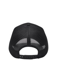 Ed Hardy UNISEX GOTHIC SKULL IN FLAMES FRONT TRUCKER - Gorra - black black