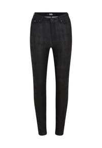 Slim fit jeans - black c karlhd