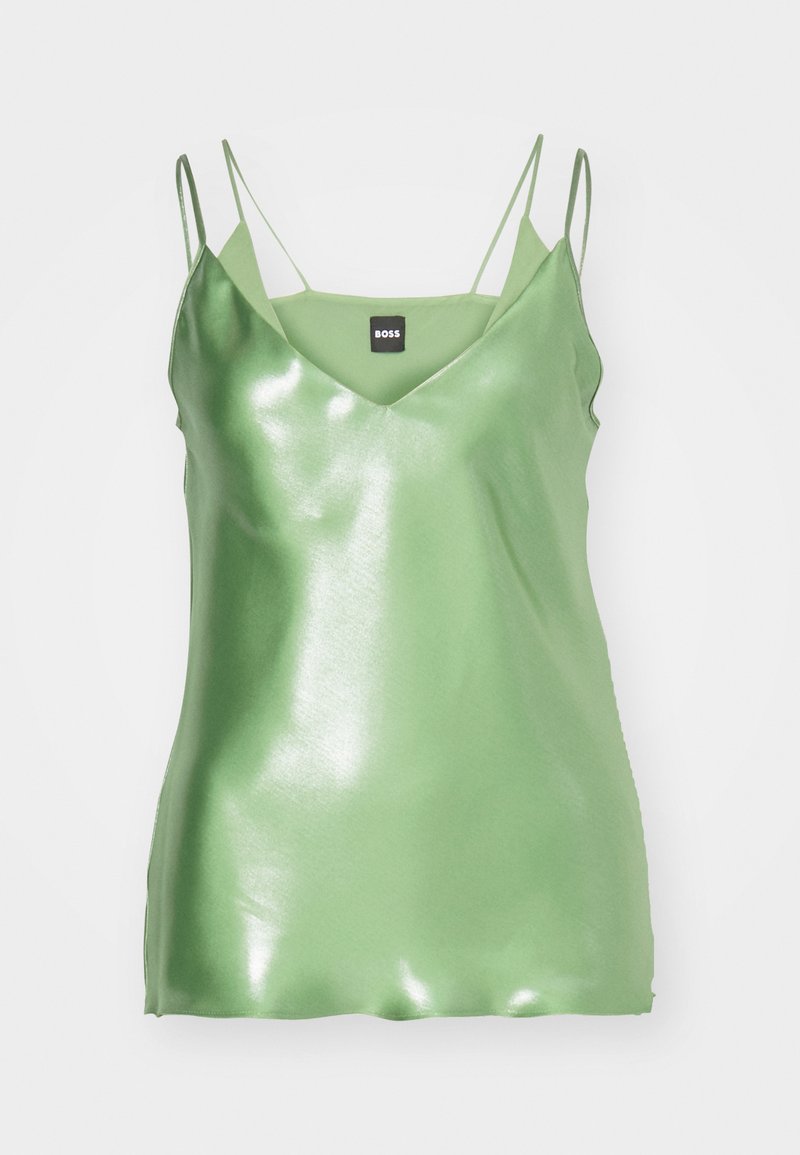 Boss Top groen-metallic Boss Top groen-metallic