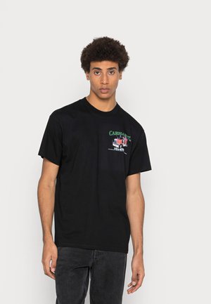 ON THE ROAD - T-shirt con stampa - black