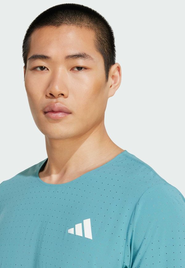 ADIZERO TEE - Sports T-shirt - powder teal2