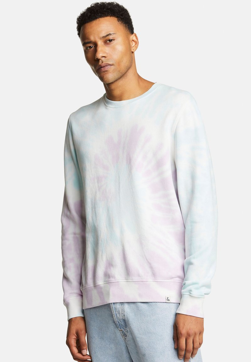 Herren Kapuzenpullover | Colours & Sons BATIK Sweatshirt grün lila/grün - CC94456 Herren Kapuzenpullover | Colours & Sons BATIK Sweatshirt grün lila/grün - CC94456