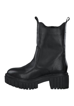Bottines à lacets - black