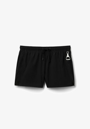 IUMAN Intimissimi Uomo, SOLID-COLOUR WITH BOTTLE OPENER - Bañador corto - black