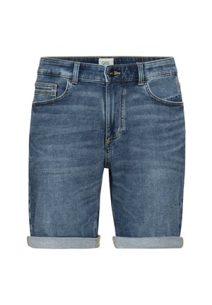 POCKET HERREN - Jeans Shorts - indigo