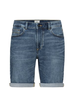 POCKET HERREN - Jeansshort - indigo