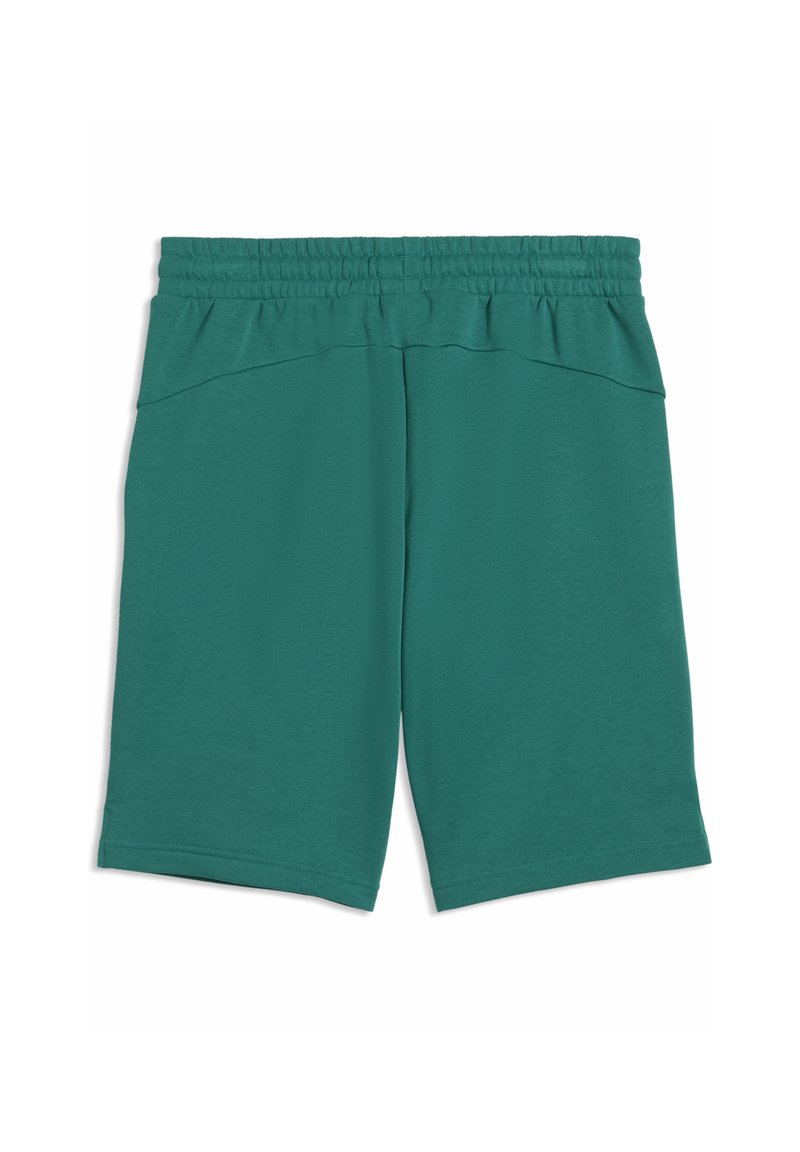 PUMA X ASTON MARTIN ARAMCO F1® TEAM ESSENTIALS SHORTS - Teplákové kalhoty - green lux