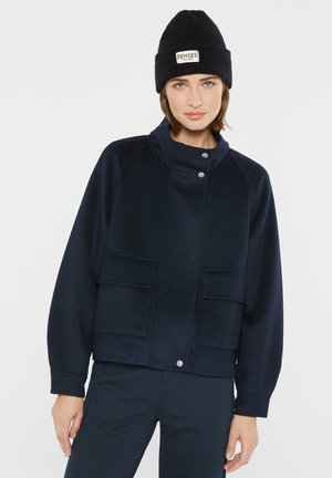 MIT STEHKRAGEN - Summer jacket - blue navy