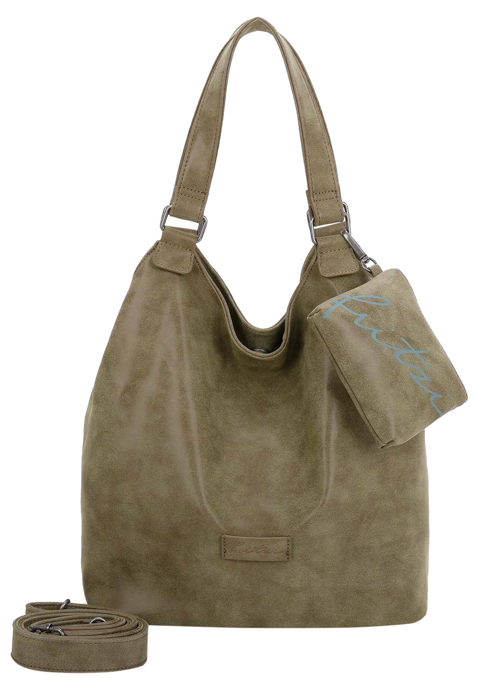 Sac Bandoulière Fritzi Aus Preußen Eco Square - Vert Leaf - Polyuréthane - Neuf