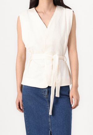 Weste - beige