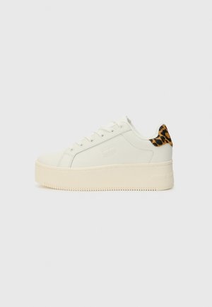 Sneaker low - off white/silver-coloured
