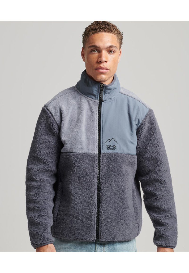 Superdry XPD Forro polar folkstone grey/gris Zalando.es