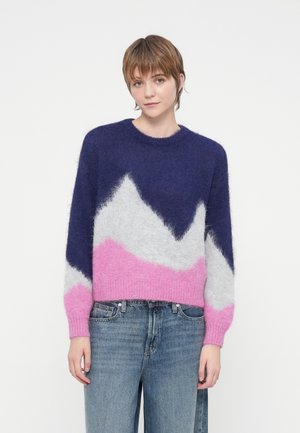 VIJANNA O NECK - Pullover - rhodonite/opera mauve