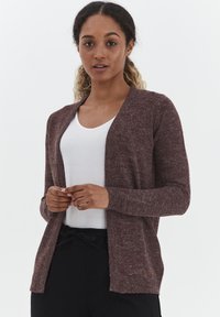 Oxmo - OXNENA - Strickjacke - Vest - vineyard wine Miniatuurafbeelding 1