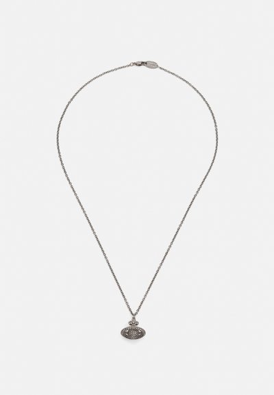 Vivienne Westwood GRACE SMALL PENDANT UNISEX - Collana - silver-coloured/black