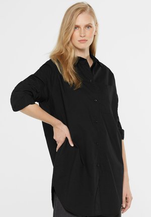 Hemdbluse - black