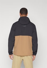 Mammut HIKING HOODED ANORAK - Giacca a vento - dark sand/black