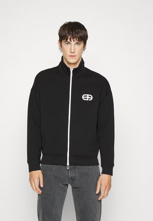 Sweat à capuche zippé - nero