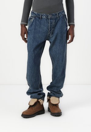 DOMINO - Jeans straight leg - mid blue wash