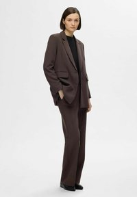 Selected Femme Kort kappa / rock - coffee bean