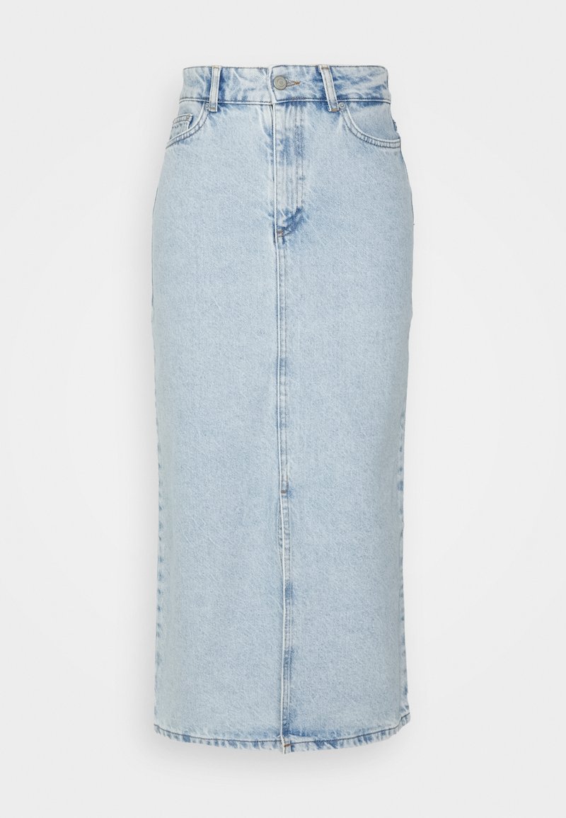 ALIGNE Kokerrok lichtblauw denim ALIGNE Kokerrok lichtblauw denim