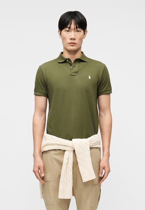 SHORT SLEEVE - Polo marškinėliai - khaki