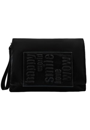 TASCHE MENSAJES DORTMUND FLAP - Torba čez telo - schwarz