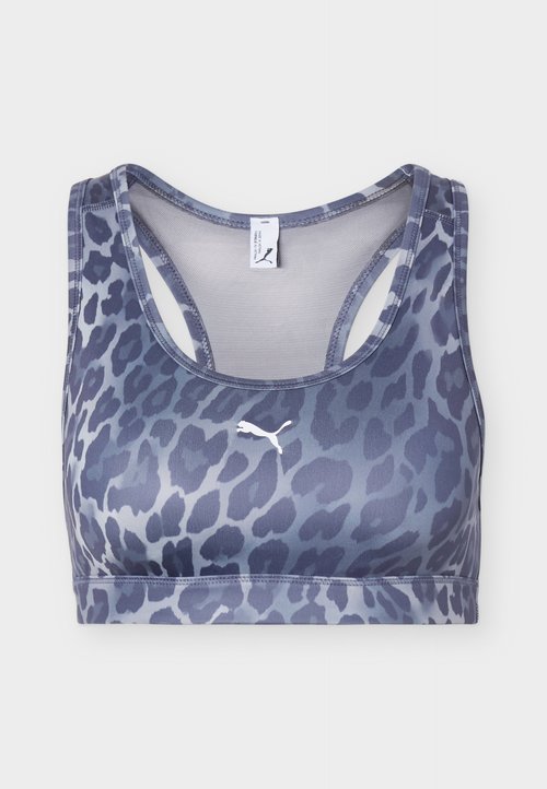 PUMA 4KEEPS BRA - Medium support sports bra - inky depths — photo 5