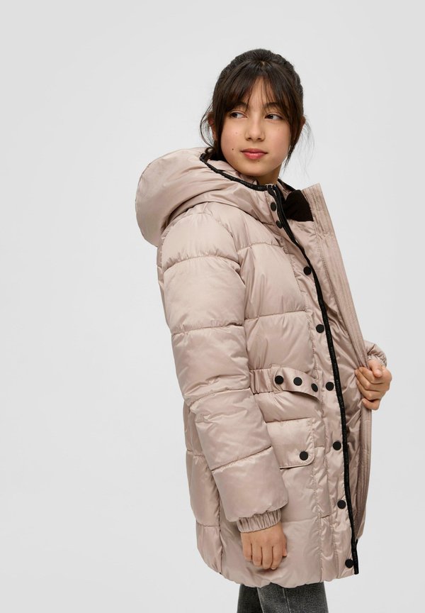 Wintermantel - sandfarben